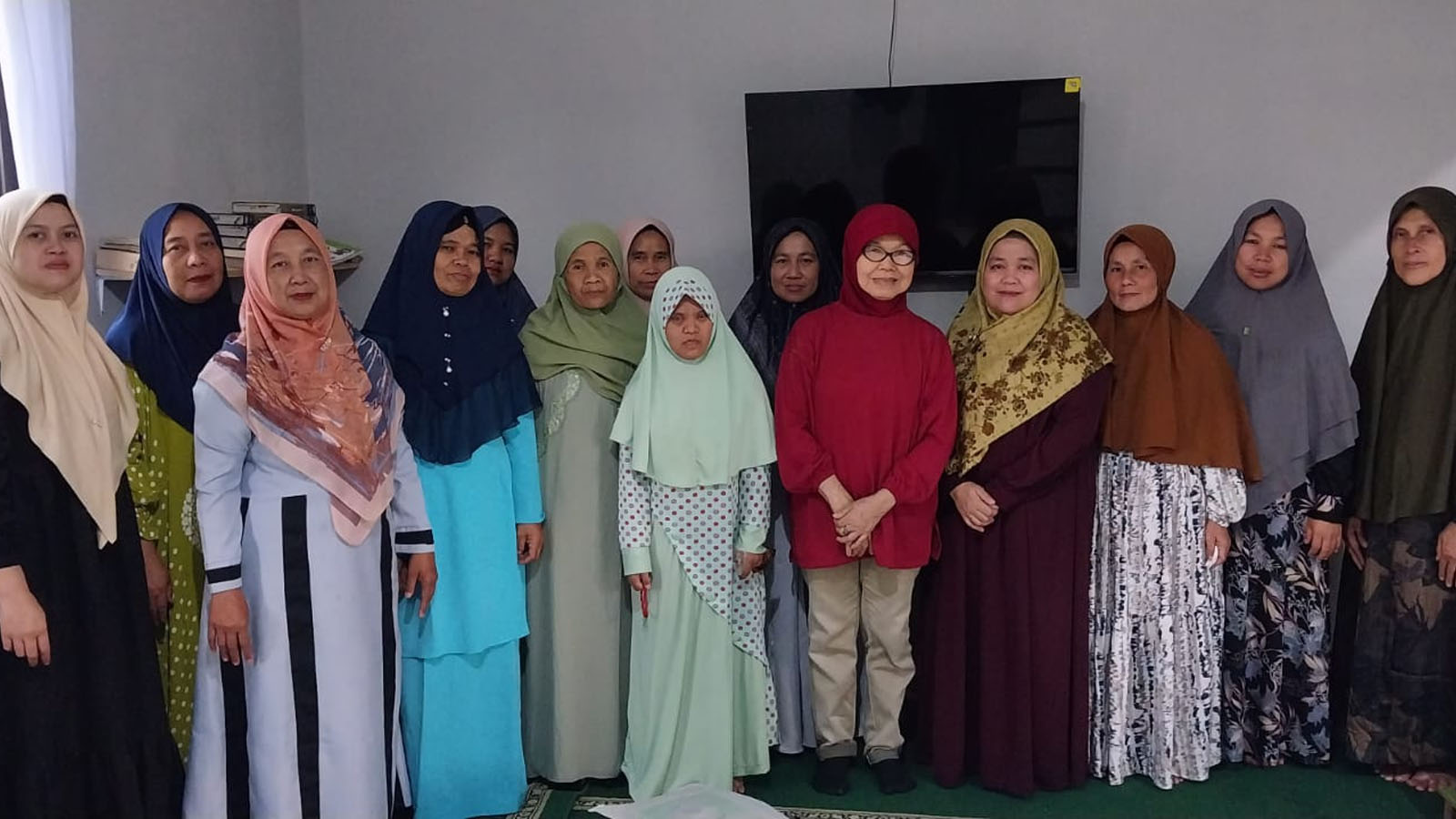 Ta'lim ibu-ibu di rumah tahfidz baru